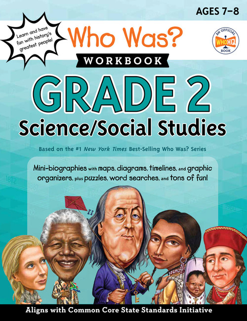 Who Was? Workbook: Grade 2 Science/Social Studies by Kathryn Lewis, Who HQ, 9780593225769