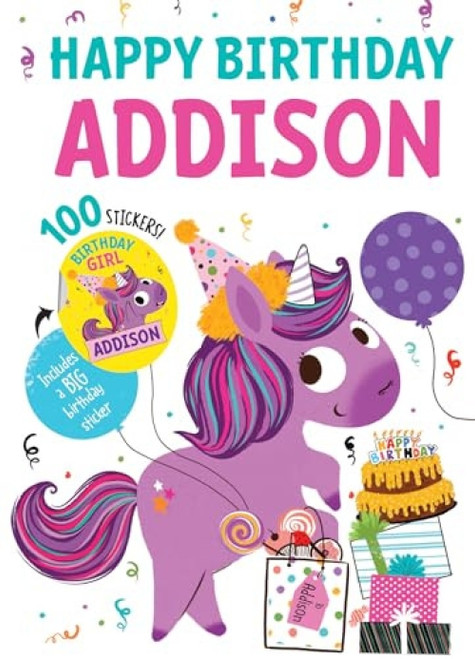 Happy Birthday Addison by Hazel Quintanilla, 9781728211442
