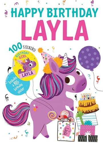 Happy Birthday Layla by Hazel Quintanilla, 9781728212043