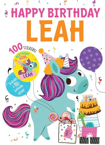Happy Birthday Leah by Hazel Quintanilla, 9781728212050