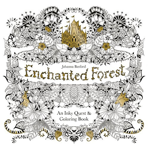 Enchanted Forest (An Inky Quest and Coloring Book for Adults) by Johanna Basford, 9781780674889