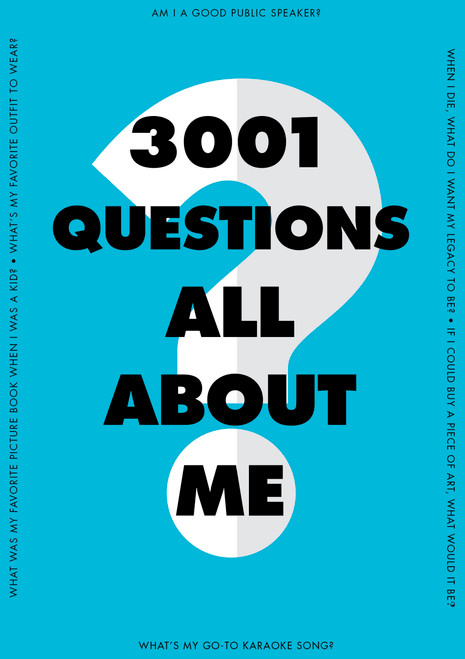 3,001 Questions All About Me by Editors of Chartwell Books, 9780785839071