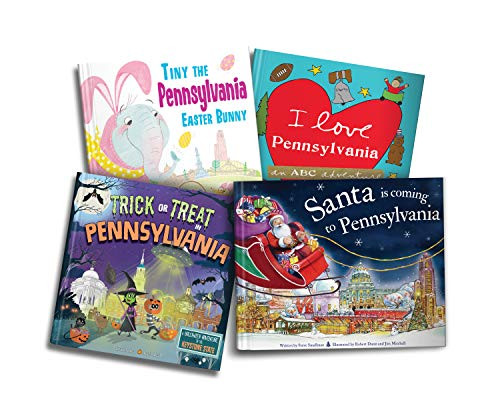 Pennsylvania Books for Kids Gift Set (Miniature Edition) by Sandra Magsamen, Eric James, Karl West, Steve Smallman, Robert Dunn, 9781728241906
