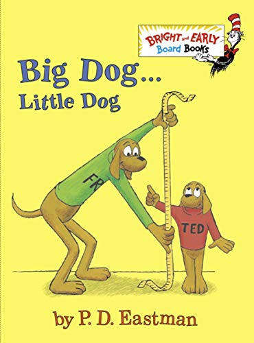 Big Dog . . . Little Dog (Miniature Edition) by P.D. Eastman, 9780375875397
