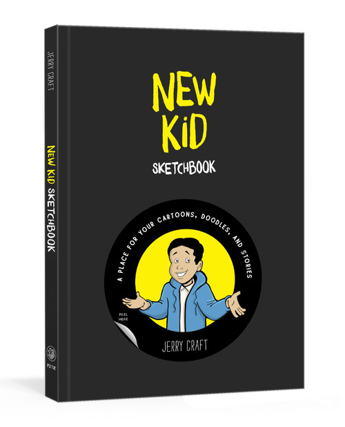 New Kid Sketchbook (A Place for Your Cartoons, Doodles, and Stories) by Jerry Craft, 9780593232262