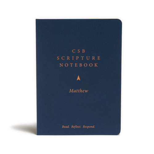 CSB Scripture Notebook, Matthew (Read. Reflect. Respond.) by CSB Bibles by Holman, 9781087721804