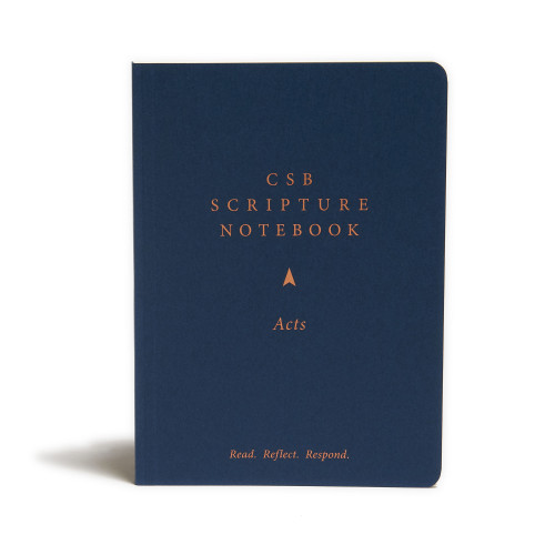 CSB Scripture Notebook, Acts (Read. Reflect. Respond.) by CSB Bibles by Holman, 9781087722559