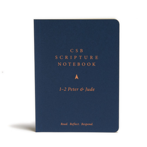 CSB Scripture Notebook, 1-2 Peter and Jude (Read. Reflect. Respond.) by CSB Bibles by Holman, 9781087722610