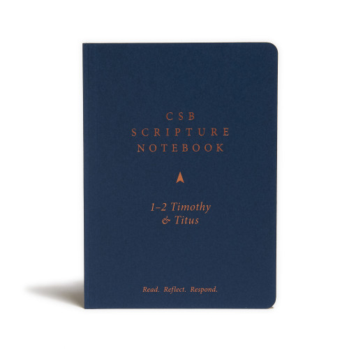 CSB Scripture Notebook, 1-2 Timothy and Titus (Read. Reflect. Respond.) by CSB Bibles by Holman, 9781087722658