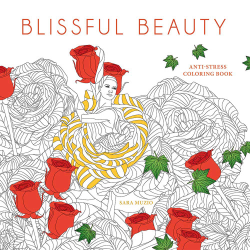 Blissful Beauty Coloring Book (Anti-Stress Coloring Book) by Sara Muzio, 9780486848051