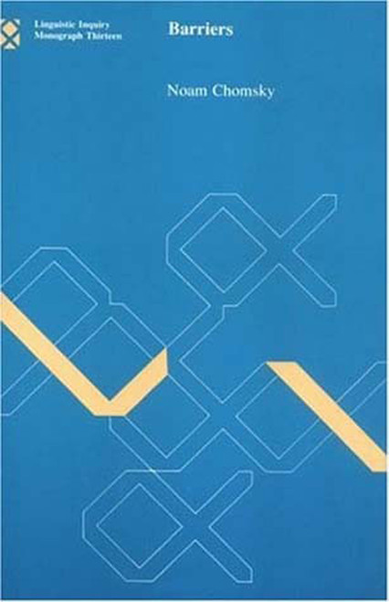 Barriers by Noam Chomsky, 9780262530675