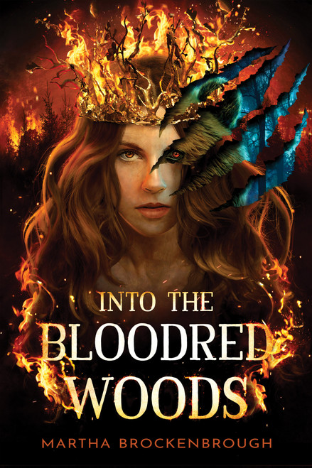 Into the Bloodred Woods by Martha Brockenbrough, 9781338673876