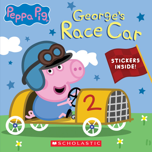 George's Race Car (Peppa Pig) by Cala Spinner, Rebecca Gerlings, EOne, 9781338768251