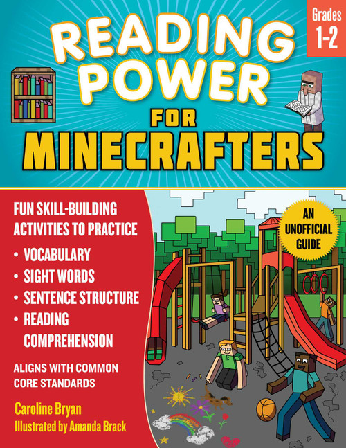 Reading Power for Minecrafters: Grades 1-2 by Amanda Brack, Caroline Bryan, 9781510766235