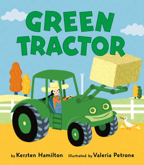 Green Tractor by Kersten Hamilton, Valeria Petrone, 9780593202371