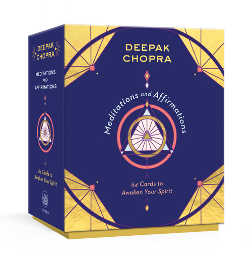Meditations and Affirmations (64 Cards to Awaken Your Spirit) by Deepak Chopra, M.D., 9780593231791