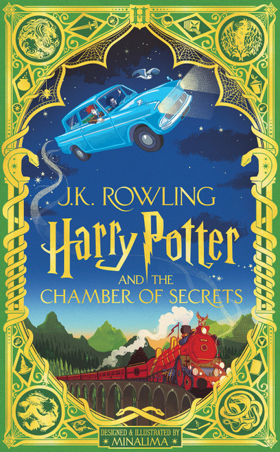 Harry Potter and the Chamber of Secrets (Harry Potter, Book 2) (MinaLima Edition) (Interactive Illustrated Edition) by J. K. Rowling, Minalima Design, 9781338716535