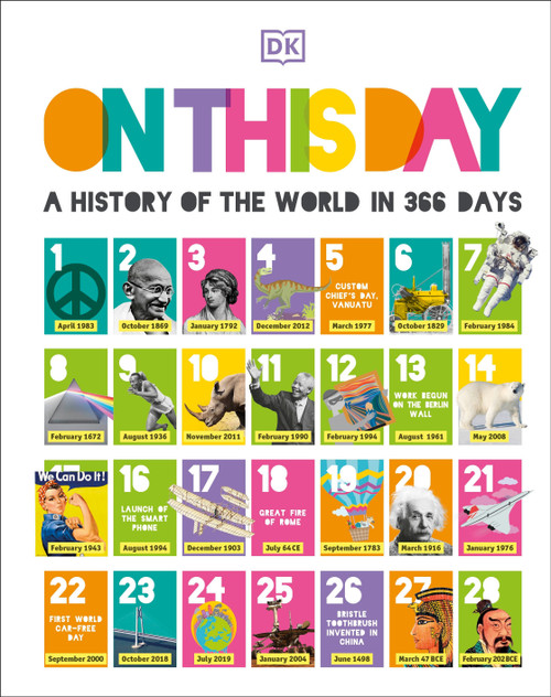 On This Day (A History of the World in 366 Days) by DK, 9780744029178