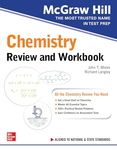 McGraw Hill Chemistry Review and Workbook by Mary Millhollon, Richard H. Langley, 9781264259045