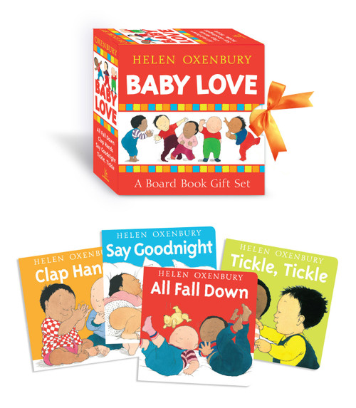 Baby Love (Boxed Set) (A Board Book Gift Set/All Fall Down; Clap Hands; Say Goodnight; Tickle, Tickle) (Miniature Edition) by Helen Oxenbury, Helen Oxenbury, 9781416995463