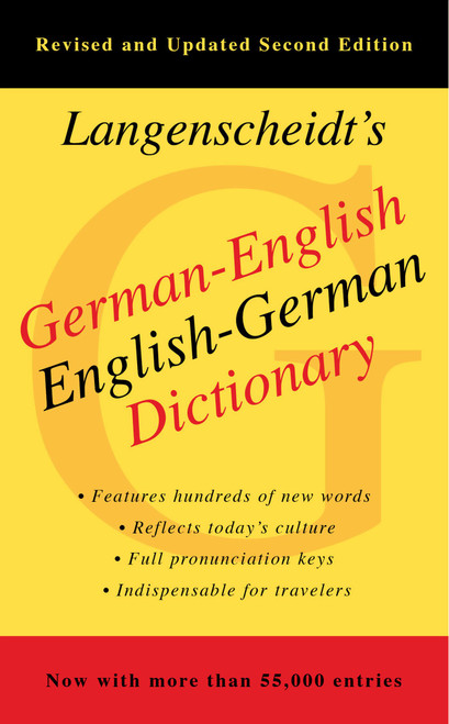 German-English Dictionary, Second Edition by Langenscheidt, 9781439141663
