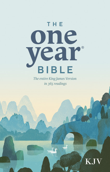 The One Year Bible KJV (Softcover) by Tyndale, 9780842325769