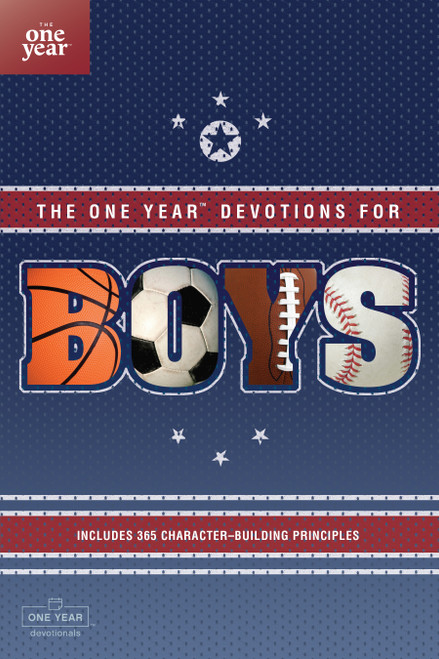 The One Year Devotions for Boys by Tyndale, Children's Bible Hour, 9780842336208