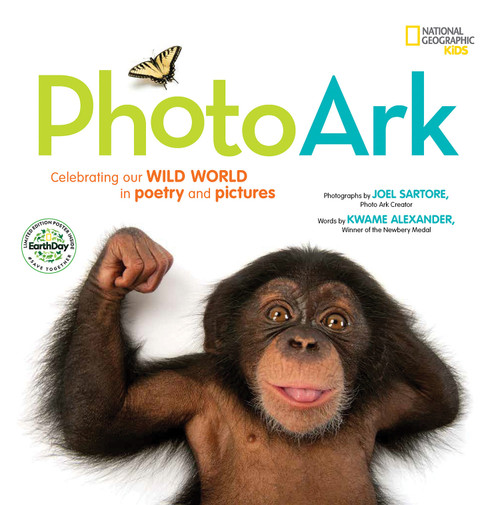 National Geographic Kids Photo Ark (Limited Earth Day Edition) (Celebrating Our Wild World in Poetry and Pictures) by Joel Sartore, Kwame Alexander, Mary Rand Hess, Deanna Nikaido, 9781426372070