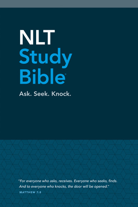 NLT Study Bible (Hardcover Cloth, Blue, Red Letter) by New Living Translation, Tyndale, 9781496416650