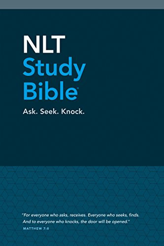 NLT Study Bible (Hardcover Cloth, Blue, Red Letter) by New Living Translation, Tyndale, 9781496416650
