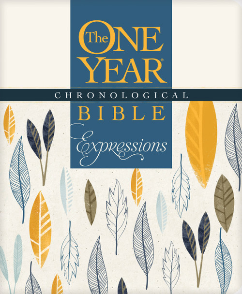 The One Year Chronological Bible Expressions NLT (Softcover, Cream) by New Living Translation, Tyndale, 9781496420183