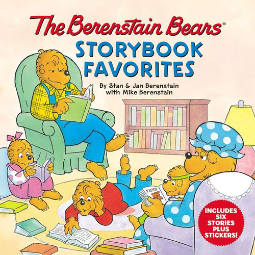 The Berenstain Bears Storybook Favorites (Includes 6 Stories Plus Stickers!) by Mike Berenstain, Stan & Jan Berenstain, Mike Berenstain, 9780062930026