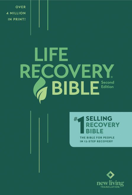 NLT Life Recovery Bible, Second Edition (Softcover) by New Living Translation, Tyndale, 9781496425768