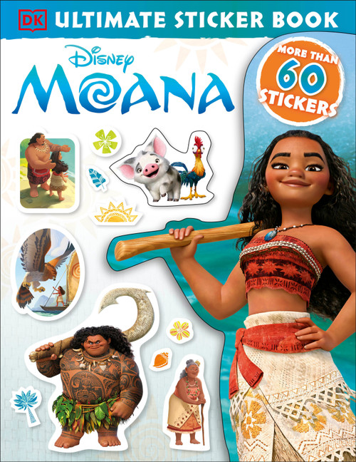Ultimate Sticker Book: Disney Moana by DK, 9781465452603