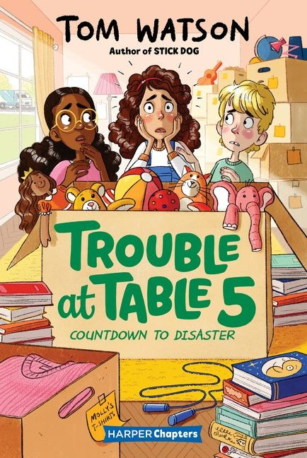 Trouble at Table 5 #6: Countdown to Disaster - 9780063004535 by Tom Watson, Marta Kissi, 9780063004535