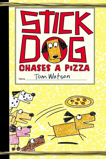 Stick Dog Chases a Pizza - 9780063006881 by Tom Watson, 9780063006881