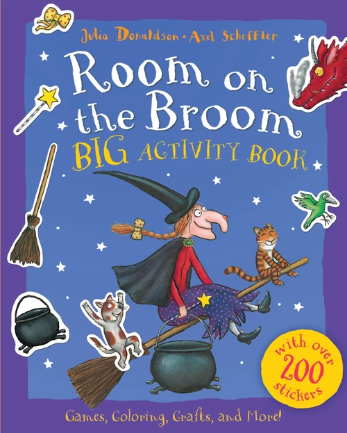 Room on the Broom Big Activity Book by Julia Donaldson, Axel Scheffler, 9780448489445