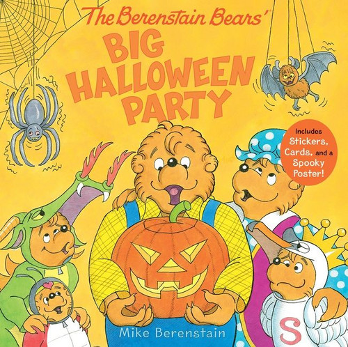 The Berenstain Bears' Big Halloween Party (Includes Stickers, Cards, and a Spooky Poster!) by Mike Berenstain, Mike Berenstain, 9780063024373