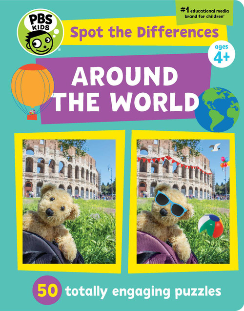 Spot the Differences: Around the World (50 Totally Engaging Puzzles!) by Georgia Rucker, PBS KIDS, Sarah Parvis, 9781941367865