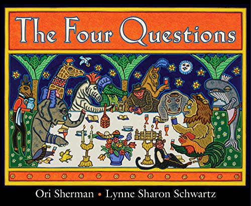 The Four Questions by Lynne Sharon Schwartz, Ori Sherman, 9781646140367