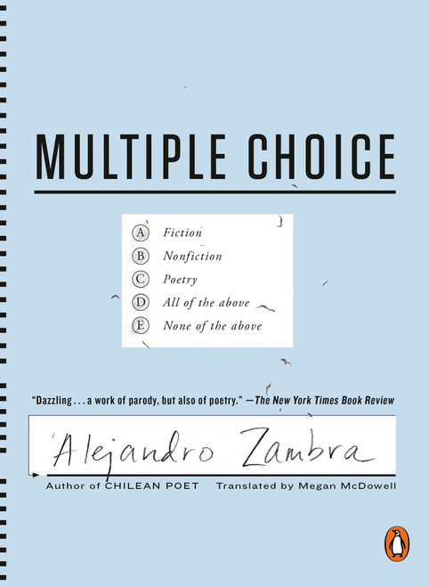 Multiple Choice by Alejandro Zambra, Megan McDowell, 9780143109198