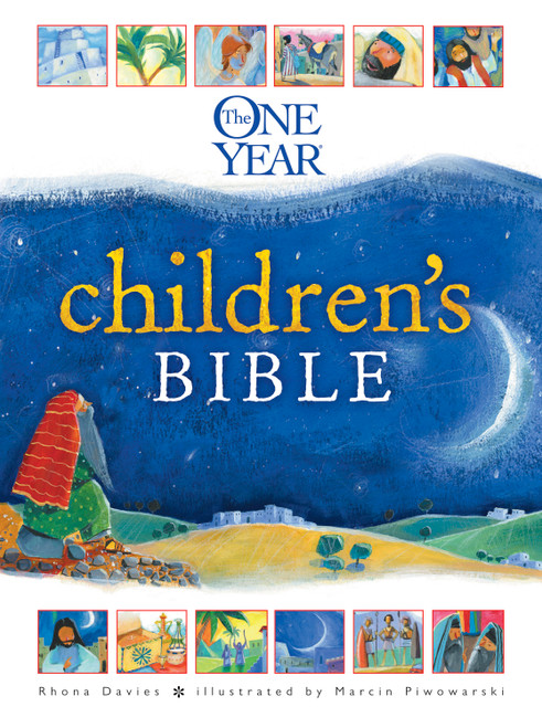 The One Year Children's Bible by Rhona Davies, Anno Domini Publishing, Marcin Piwowarski, 9781414314990