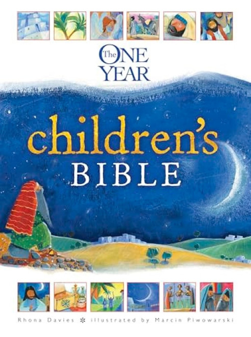 The One Year Children's Bible by Rhona Davies, Anno Domini Publishing, Marcin Piwowarski, 9781414314990