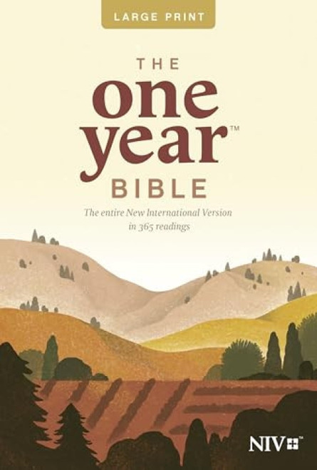 The One Year Bible NIV, Large Print Thinline Edition (Softcover) by Tyndale, 9781414359854