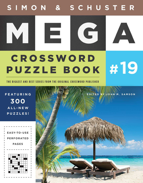 Simon & Schuster Mega Crossword Puzzle Book #19 by John M. Samson, 9781982109646