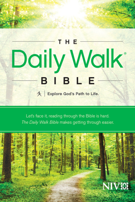 The Daily Walk Bible NIV (Softcover) by Tyndale, Walk Thru the Bible, 9781414380629