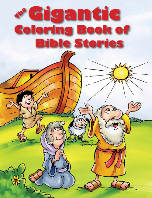 The Gigantic Coloring Book of Bible Stories by Tyndale, 9781414394985