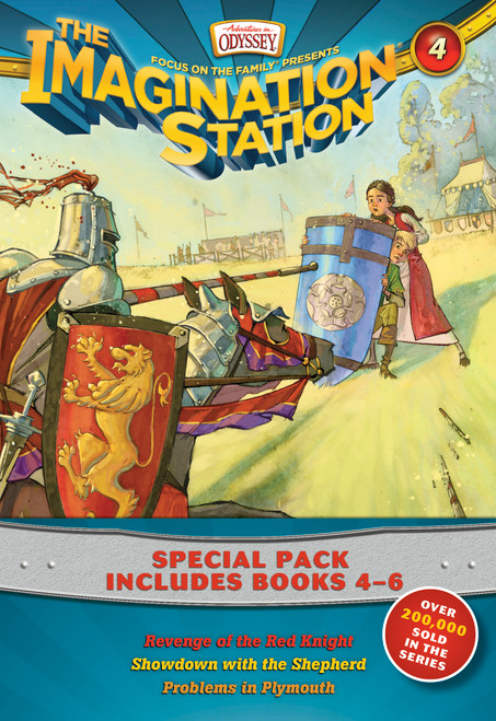 Imagination Station Books 3-Pack: Revenge of the Red Knight / Showdown with the Shepherd / Problems in Plymouth by Paul McCusker, Marianne Hering, Brock Eastman, Marshal Younger, 9781589976962