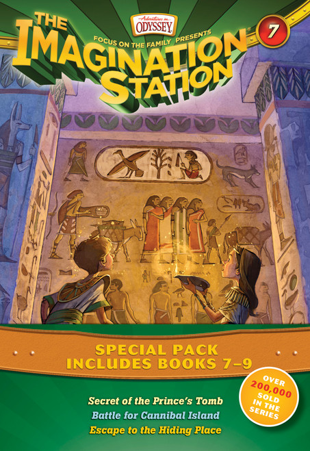 Imagination Station Books 3-Pack: Secret of the Prince's Tomb / Battle for Cannibal Island / Escape to the Hiding Place by Marianne Hering, Marshal Younger, Wayne Thomas Batson, 9781589977310
