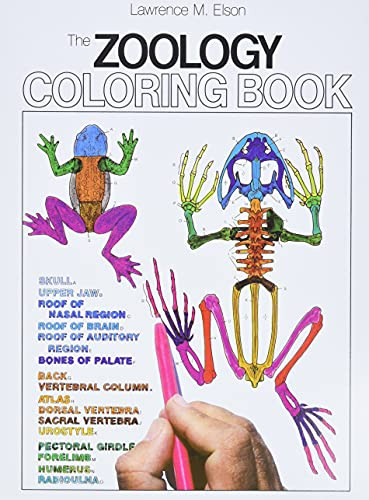 Zoology Coloring Book (A Coloring Book) by Lawrence M. Elson, 9780064603010